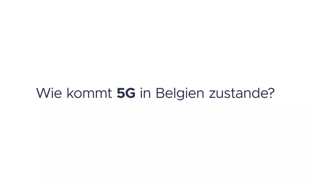 Einführung von 5G in Belgien
